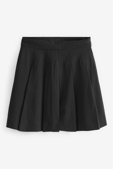 Black pleated skirt on sale next