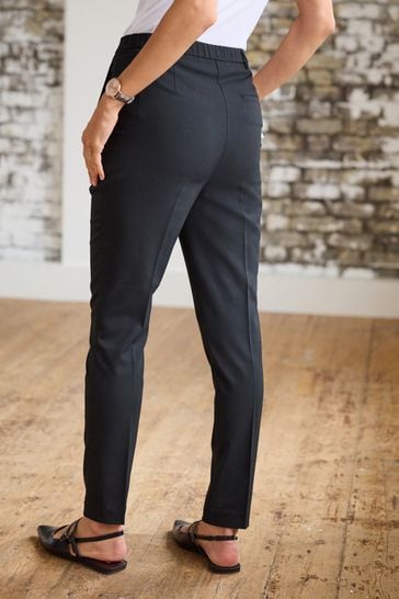 Buy Black Tailored Stretch Skinny Trousers from Next USA