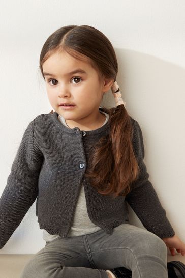 Grey store sparkle cardigan