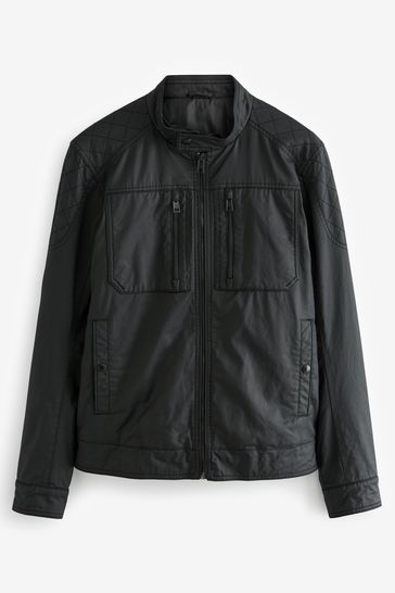 Cotton sales racer jacket