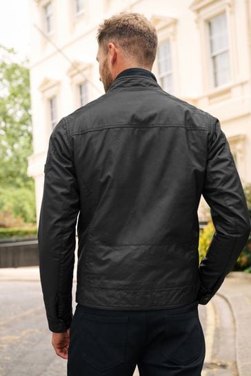 Cotton racer jacket hot sale