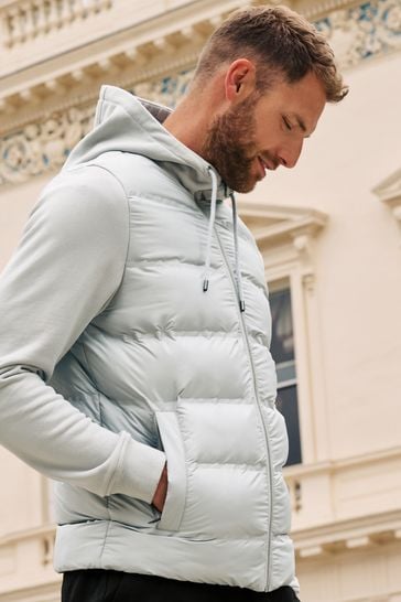 Next grey padded jacket outlet