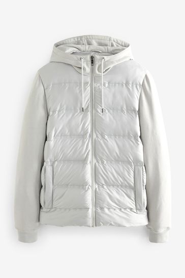 Next grey padded jacket cheap
