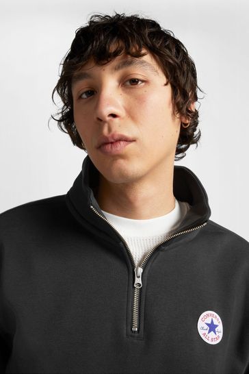 Black 2025 converse jumper