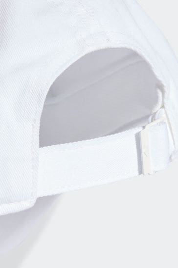 Gorra de béisbol blanca de sarga de algodón de Adidas Performance