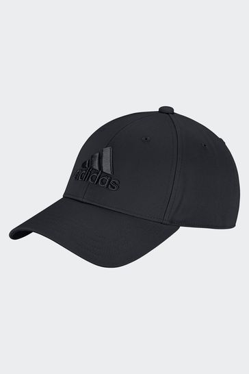 adidas Black Adult Big Tonal Logo Baseball Cap