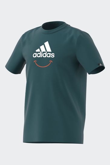 adidas Green Badge Of Sports Smiley T-Shirt