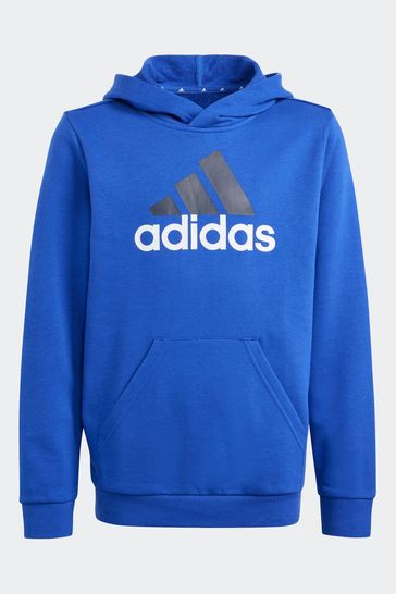 Blue on sale hoodie adidas