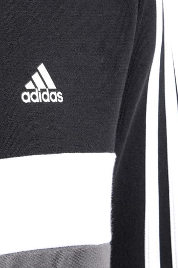 Buy adidas Black Sportswear from Spain Tiberio Kids 3-Stripes Tracksuit Colorblock Fleece Next