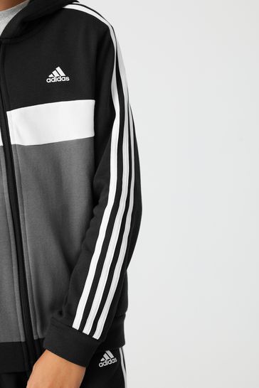 Buy adidas Fleece Black Kids 3-Stripes Colorblock Tracksuit Sportswear from Next Ireland Tiberio