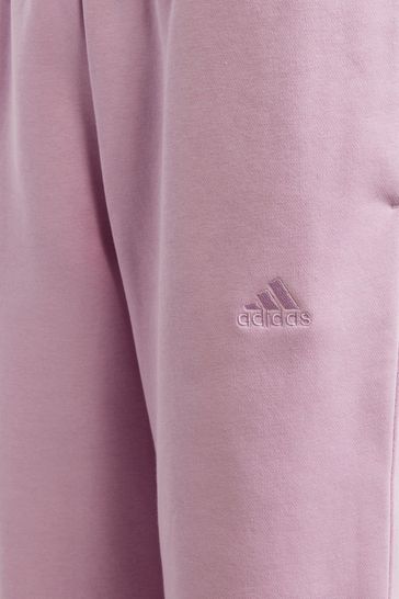 Adidas top pink joggers