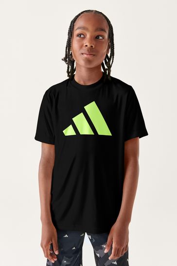 adidas Black Tr-es Logo T-Shirt