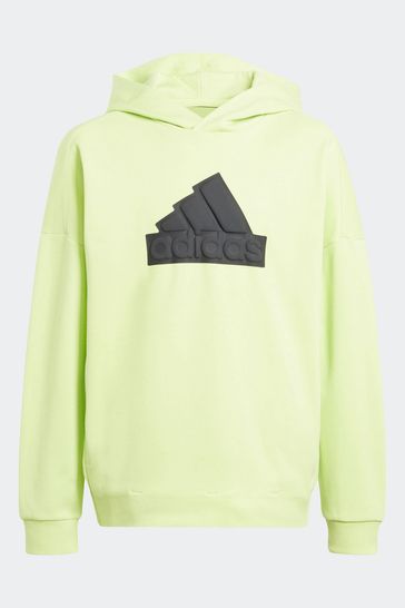 Neon green adidas clearance hoodie