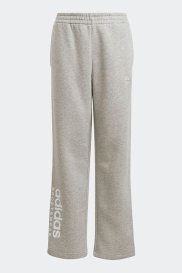Buy adidas Grey Fleece Joggers Kids from Next Luxembourg