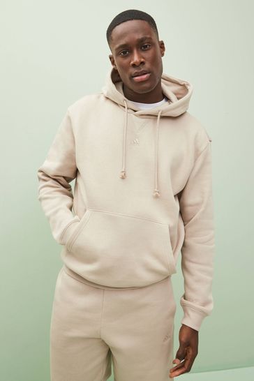 Buy adidas Beige Sportswear All SZN Fleece Hoodie from Next Luxembourg