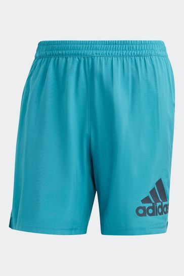 Blue shop adidas shorts