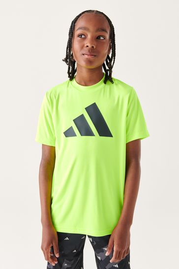 adidas Green Sportswear Train Essentials Aeroready Logo Regular-Fit T-Shirt