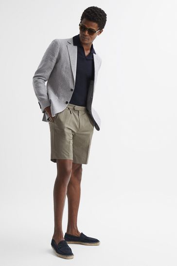 Buy Reiss Khaki Shore Side Adjuster Shorts from Next Australia