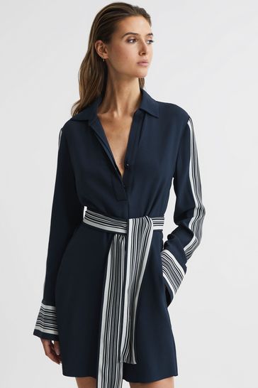 Reiss shop striped dress