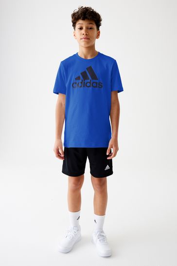 Adidas blue t hotsell shirt