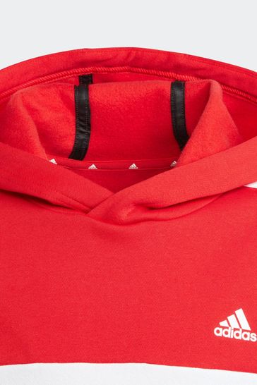 Buy adidas Red Sportswear Tiberio 3 Stripes Colorblock Fleece