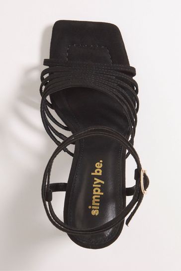 Simply be wide fit sandals store