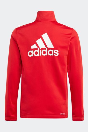 Adidas red deals tracksuit jacket