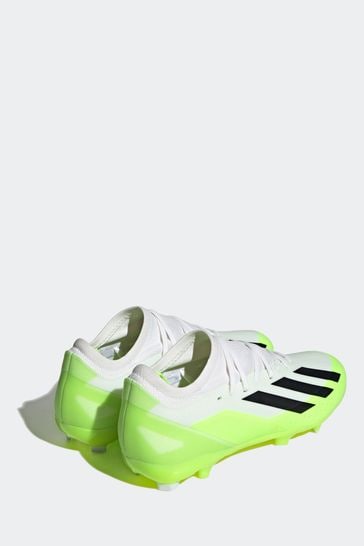 Adidas white and black sale football boots