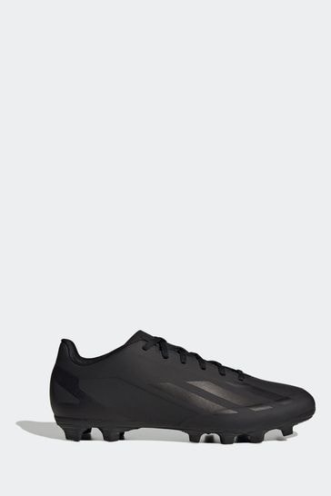 adidas Black Adult Sport X Crazyfast4 Flexible Ground Boots