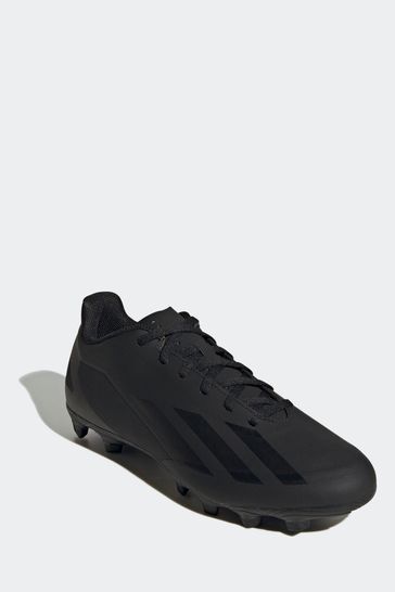 adidas Black Sport Performance Adult X Crazyfast.4 Flexible Ground Boots