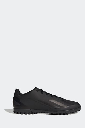 adidas Black Adult X Crazyfast.4 Turf Boots