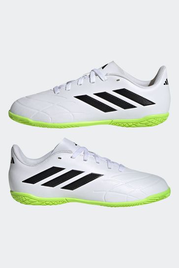 Buy adidas White Black Kids Copa Pure II.4 Football Boots Indoor