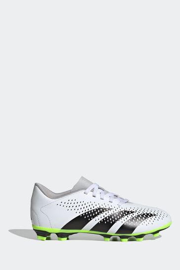Adidas white and deals black football boots