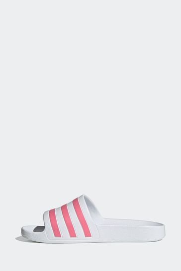 Adidas white adilette new arrivals
