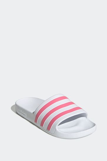 Adidas glitter sliders top