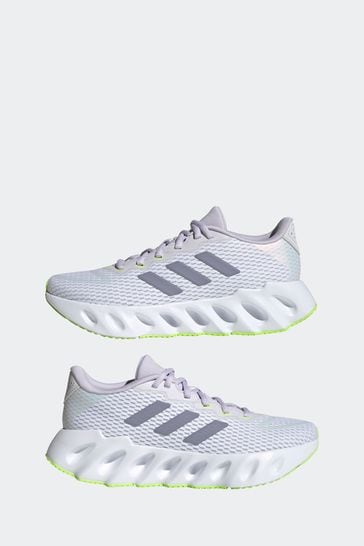 adidas White/Silver Sport Performance Adult Switch Run Running Trainers