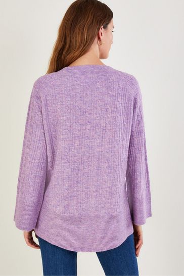 Purple online shrug monsoon