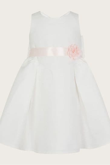 Buy Monsoon Baby Natural Holly Bridesmiads Dress Next