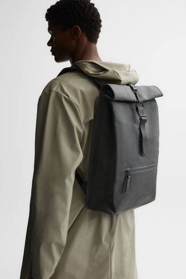 Rains roll top rucksack review store
