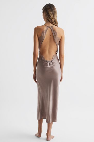 Mink midi dress shop