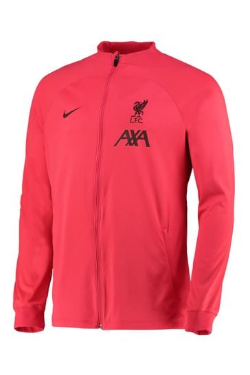 Nike red on sale track jacket
