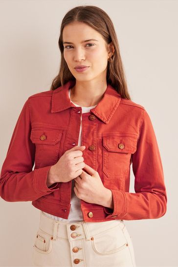 Boden online red jacket