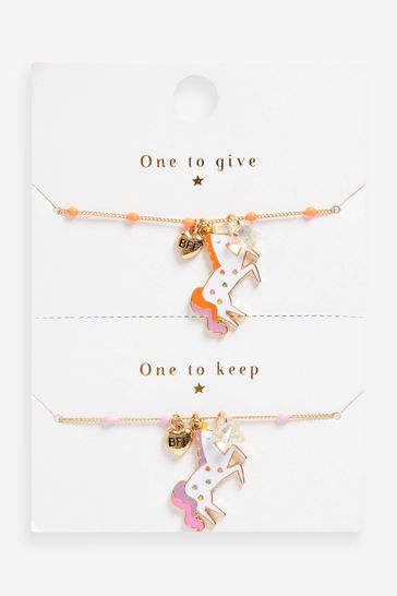 Unicorn sales friendship necklaces