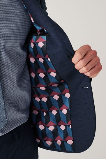 Super skinny check suit sales