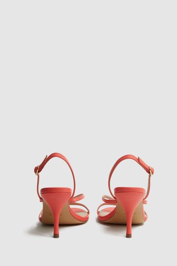 Coral barely store there heels