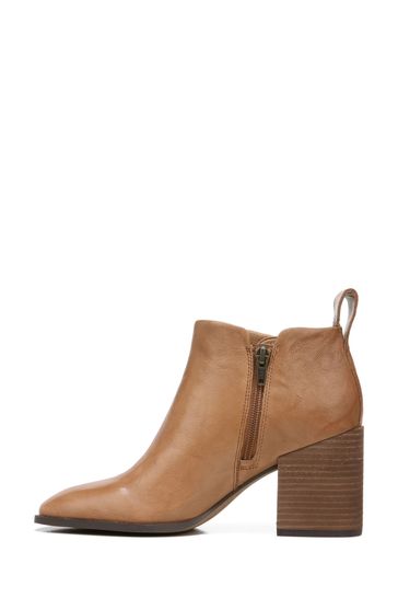 Buy Vionic Lyssa Distressed Black Leather Ankle Boots from Next