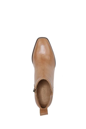 Distressed leather ankle best sale boots