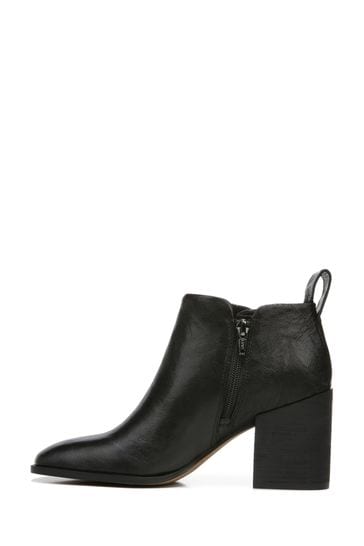 Vionic Lyssa Distressed Leather Ankle Boots