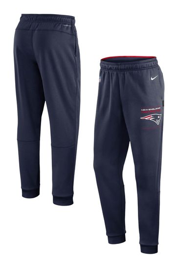 Nike Blue NFL Fanatics New England Patriots Sideline Therma Fleece Pants