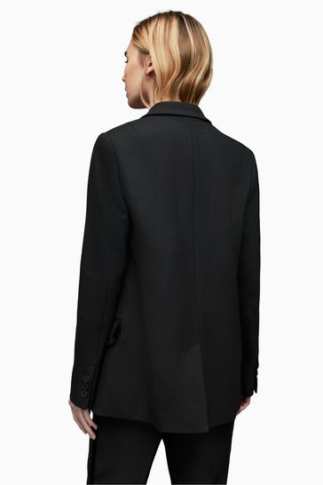 Buy AllSaints Maxine Black Suit Blazer from Next Luxembourg